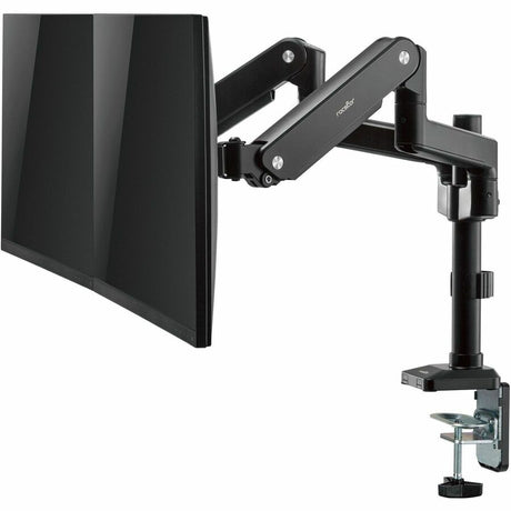 Rocstor ErgoReach Mounting Arm for LED Display, LCD Display, Monitor - Matt Black - Landscape/Portrait