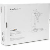 Rocstor ErgoReach Mounting Pole for Monitor, Display - Silver
