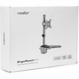 Rocstor ErgoReach Mounting Pole for Monitor, Display - Silver