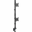 Rocstor ErgoReach Y10N008-B1 Desk Mount for Monitor - Black - Vertical