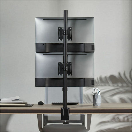 Rocstor ErgoReach Y10N008-B1 Desk Mount for Monitor - Black - Vertical