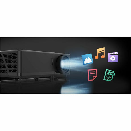 Optoma UHZ55 3D DLP Projector - 16:9 - Black