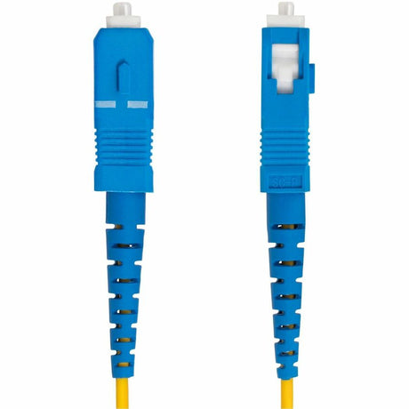 StarTech.com 2m (6.6ft) LC to SC (UPC) OS2 Single Mode Simplex Fiber Optic Cable, 9/125, 40G/100G, Low Insertion Loss, LSZH Jumper Cord