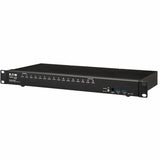 Eaton Tripp Lite Series 16-Port DisplayPort/USB KVM Switch with Audio/Video and USB Peripheral Sharing, 4K 60 Hz, 1U Rack-Mount, TAA