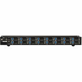 Eaton Tripp Lite Series 16-Port DisplayPort/USB KVM Switch with Audio/Video and USB Peripheral Sharing, 4K 60 Hz, 1U Rack-Mount, TAA