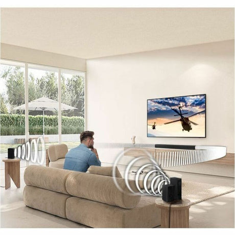 Samsung HW-B550D 3.1 Bluetooth Sound Bar Speaker - 370 W RMS - Black