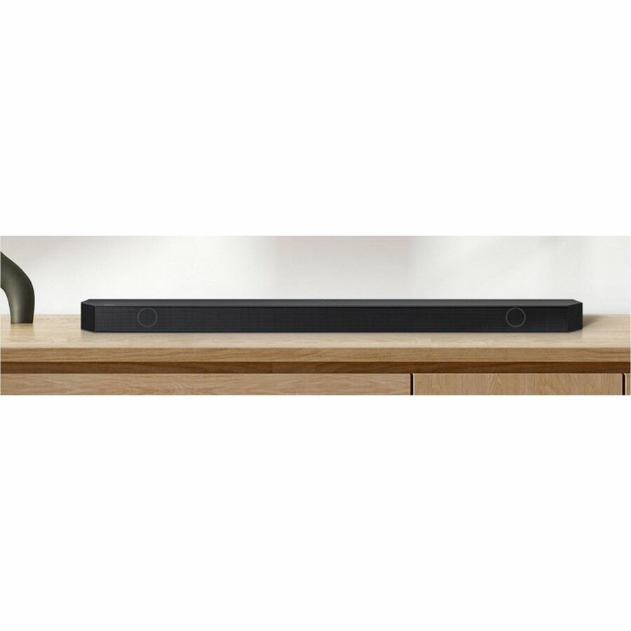 Samsung HW-Q910D 9.1.2 Bluetooth Sound Bar Speaker - 520 W RMS - Alexa Supported - Titan Black