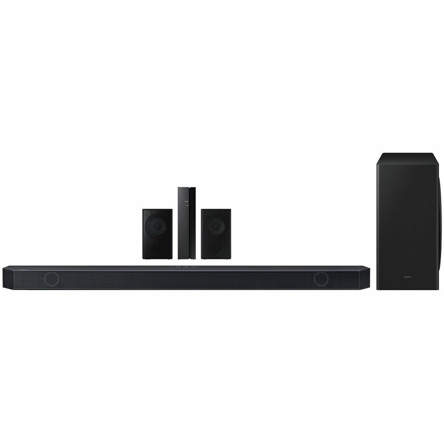 Samsung HW-Q910D 9.1.2 Bluetooth Sound Bar Speaker - 520 W RMS - Alexa Supported - Titan Black