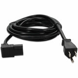 NEMA 5-15P/DOWN ANGLE C13 CBL