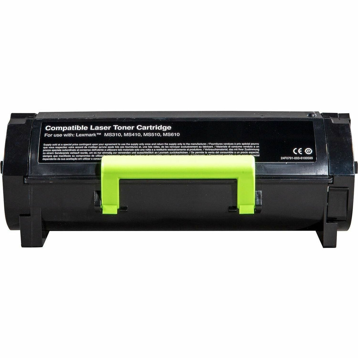 Static Control Remanufactured Standard Yield Laser Toner Cartridge (50F0HA0, 50F1H00) - Black - 1 Pack