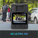4K ULTRA HD BODY CAM GPS IP67