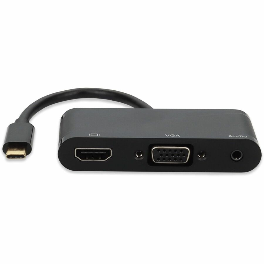 USB-C 3.1 TO M/F BLACK HUB
