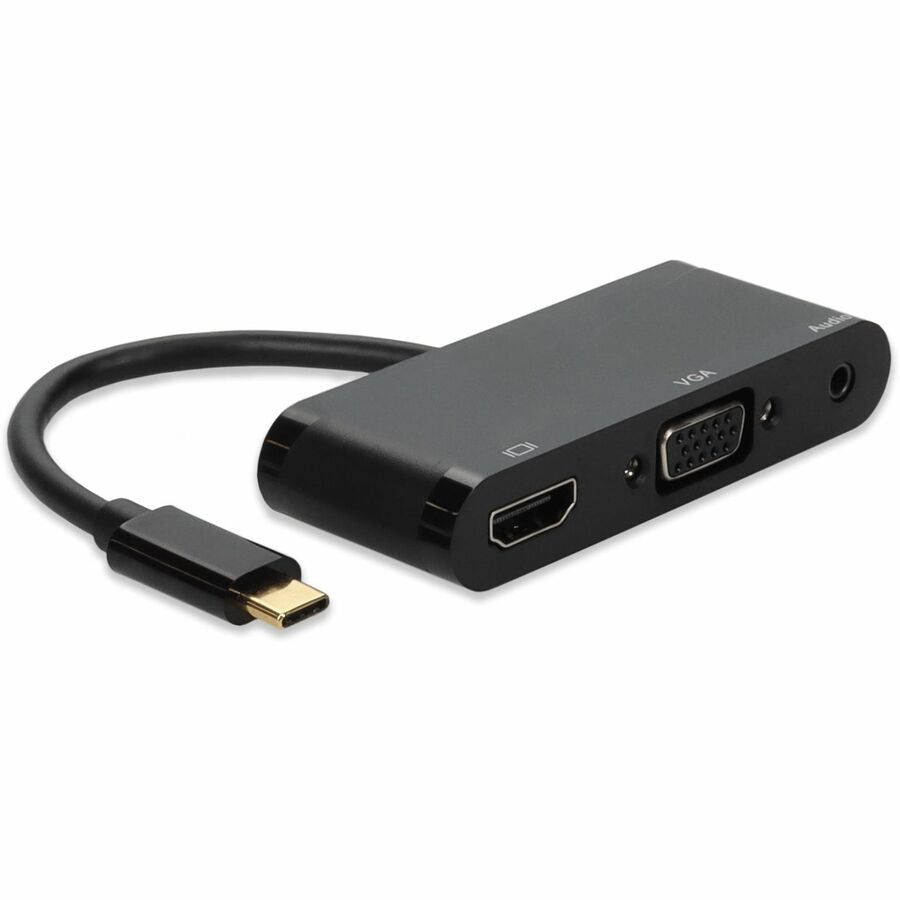 USB-C 3.1 TO M/F BLACK HUB