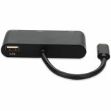 USB-C 3.1 TO M/F BLACK HUB