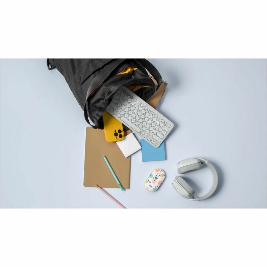 Logitech M340 Wireless Mouse with Limited Edition Prints, USB Receiver and Silent Clicks, Portable Wireless Mouse for Laptop, PC, Windows, Chrome, Surface, Floral Bouquet