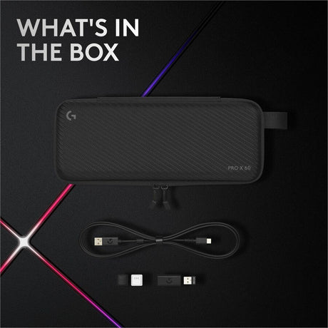 Pro X60 Linear Wireless KB Blk