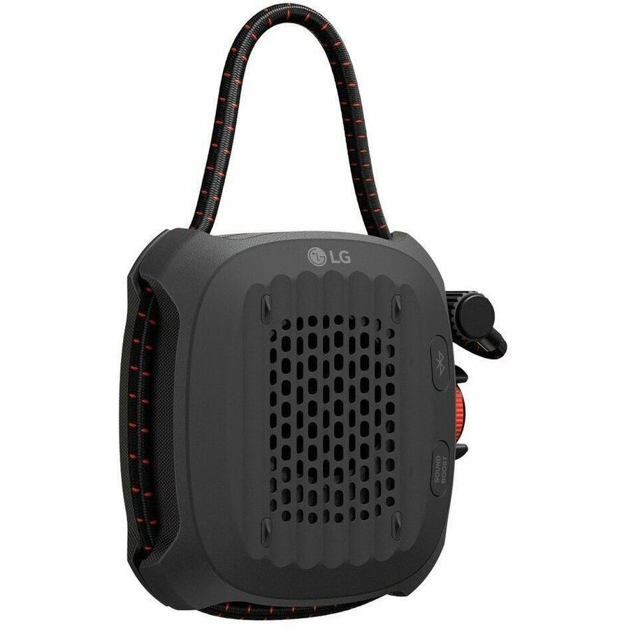 LG XBOOM Go XG2T Portable Bluetooth Speaker System - 5 W RMS - Google Assistant, Siri Supported - Black