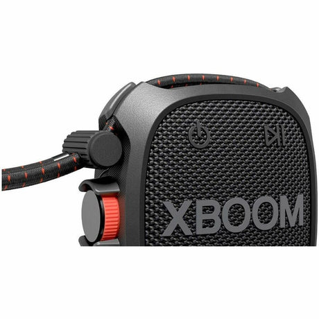 LG XBOOM Go XG2T Portable Bluetooth Speaker System - 5 W RMS - Google Assistant, Siri Supported - Black