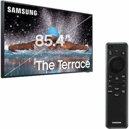Samsung The Terrace LS QN85LST7CAF 84.5" Smart LED-LCD TV - 4K UHDTV - High Dynamic Range (HDR) - Titan Black