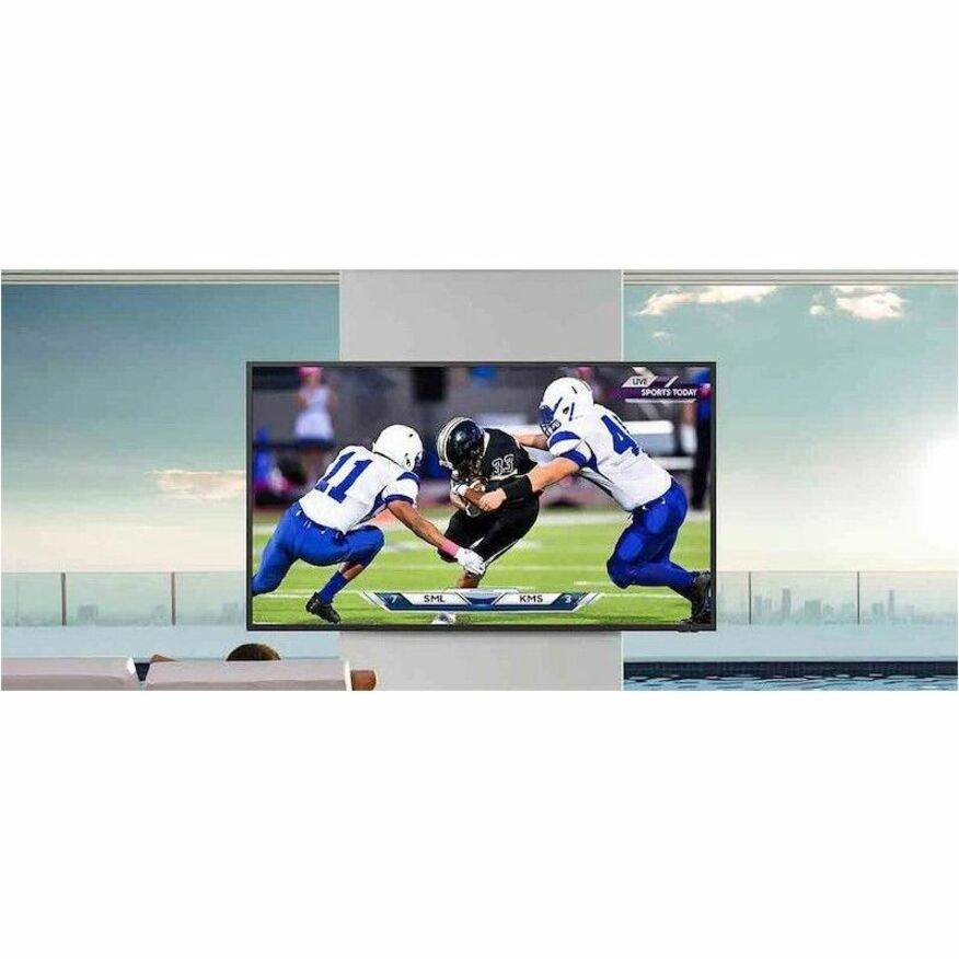 Samsung The Terrace LS QN85LST7CAF 84.5" Smart LED-LCD TV - 4K UHDTV - High Dynamic Range (HDR) - Titan Black
