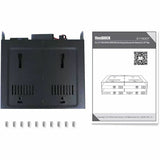 Icy Dock FlexiDOCK MB014SP-B R1 Drive Enclosure for 5.25" SATA/600, 12Gb/s SAS - SATA Host Interface - Black