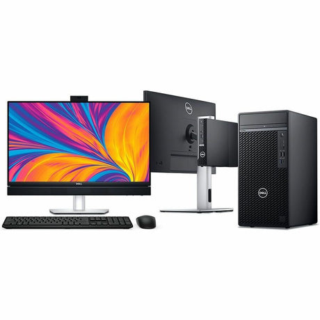 Dell OptiPlex 7000 7020 Desktop Computer - Intel Core i5 14th Gen i5-14500T - vPro Technology - 16 GB - 256 GB SSD - Micro PC - Black