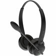 HEADSET W/MIC VOLUME +/- MUTE