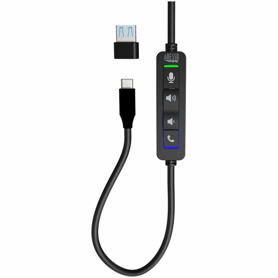 HEADSET W/MIC VOLUME +/- MUTE