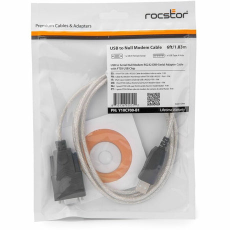 USB TO SERIAL NULL MODEM 6FT