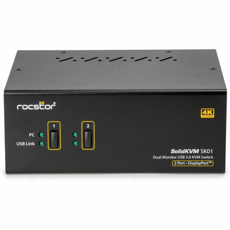 ROCSTOR KVM SK01 2-PORT 4K