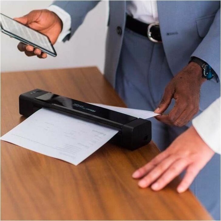 I.R.I.S. IRIScan Anywhere 6 Wifi Duplex Cordless Handheld Scanner - 600 dpi Optical