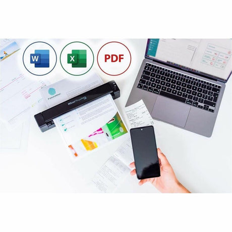 I.R.I.S. IRIScan Anywhere 6 Wifi Duplex Cordless Handheld Scanner - 600 dpi Optical