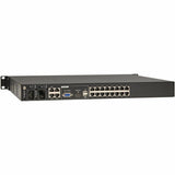 Eaton 16-Port Cat5e KVM over IP Switch - Virtual Media, 4 Users (Remote + 1 Local Port), HDMI Output, 1U Rack-Mount, TAA