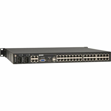 Eaton 32-Port Cat5e KVM over IP Switch - Virtual Media, 3 Remote/1 Local User, HDMI Output, 1U Rack-Mount, TAA