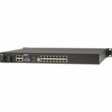 Eaton 16-Port Cat5e KVM over IP Switch - Virtual Media, 2 Remote/1 Local User, HDMI Output, 1U Rack-Mount, TAA