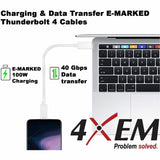 THUNDERBOLT 4 40GBPS 0.5M  1.5F