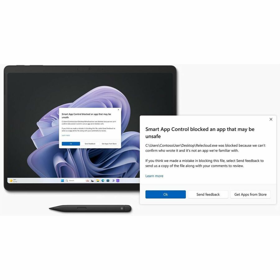 Microsoft Surface Pro 10 Tablet - 13" - vPro Technology - 16 GB - 512 GB SSD - Windows 11 Pro - Black - TAA Compliant