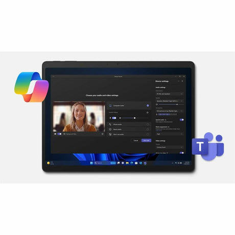 Microsoft Surface Pro 10 Tablet - 13" - vPro Technology - 16 GB - 512 GB SSD - Windows 11 Pro - Black - TAA Compliant