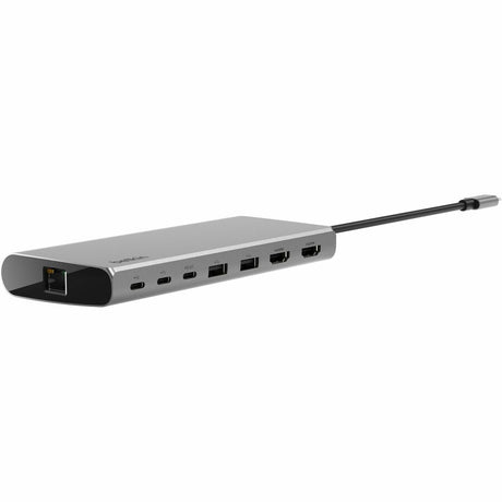 Belkin USB-C 8-in1 Dual Display Core Hub - Docking Station - 10 Gbps - 100W - 3xUSB-C, 2xUSB-A, 2xHDMI, Ethernet - 4K - Grey