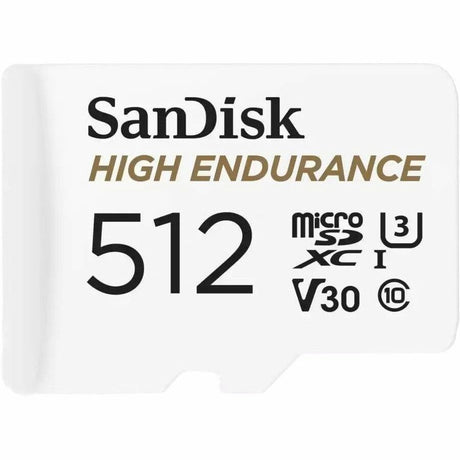 SanDisk High Endurance SDSQQNR-512G-GN6IA 512 GB Class 10/UHS-I (U3) V30 microSDXC - 1 Pack