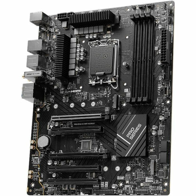 MSI B760-VC WIFI HS BULK Gaming Desktop Motherboard - Intel B760 Chipset - Socket LGA-1700 - ATX
