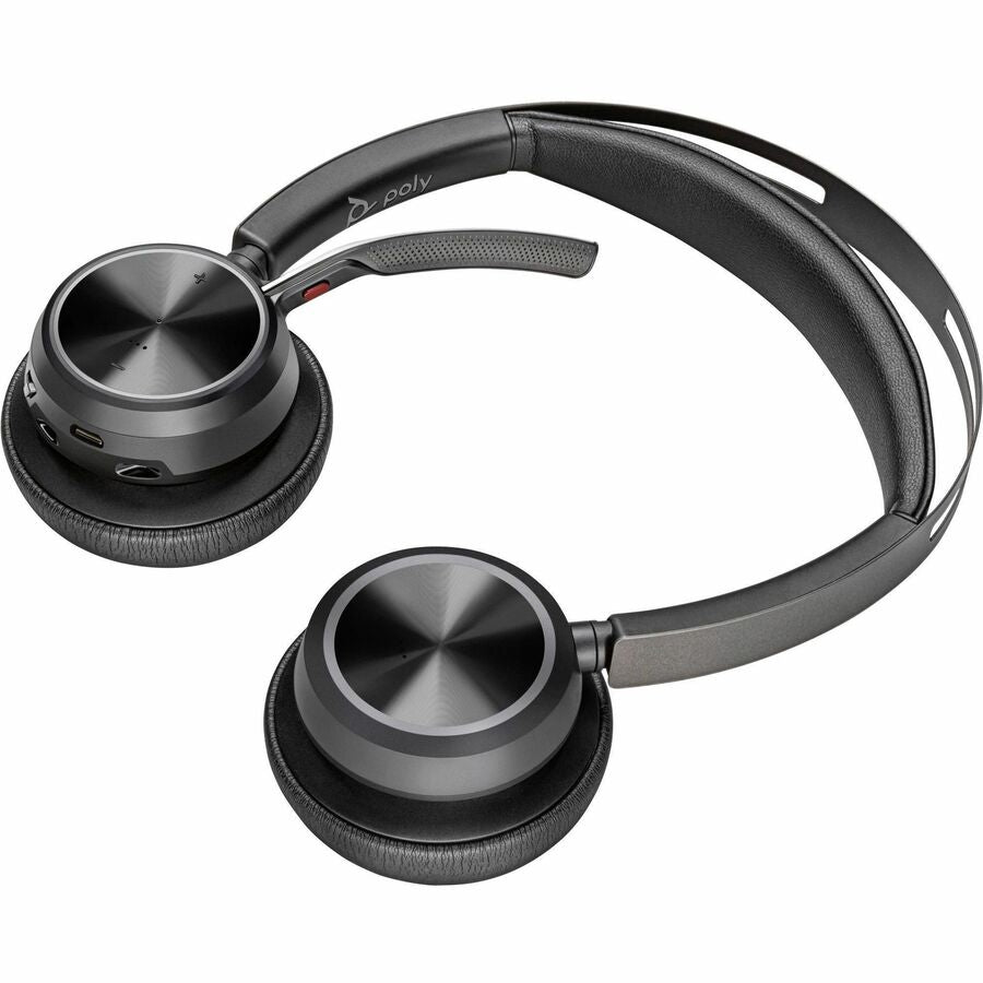 Poly Voyager Focus 2 USB-C-C Headset + USB-C/A Adapter TAA