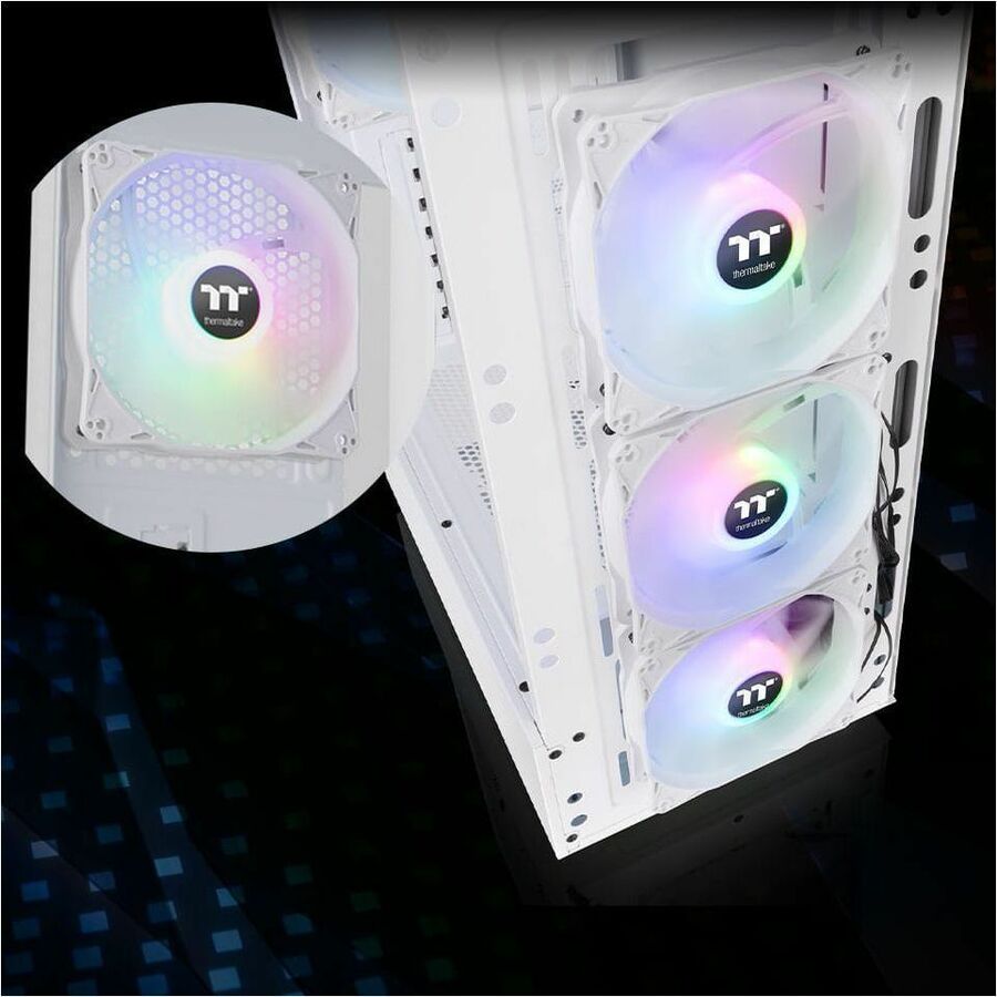 Thermaltake S200 Plus TG ARGB Mid Tower Chassis