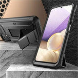 SUPCASE Unicorn Beetle Pro Rugged Carrying Case (Holster) Samsung Galaxy A32, Galaxy A32 5G Smartphone - Black