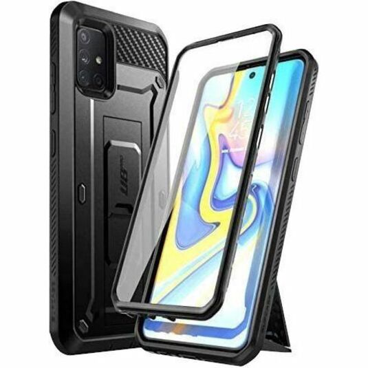 SUP Unicorn Beetle Pro Rugged Carrying Case (Holster) Samsung Galaxy A71 5G Smartphone - Black