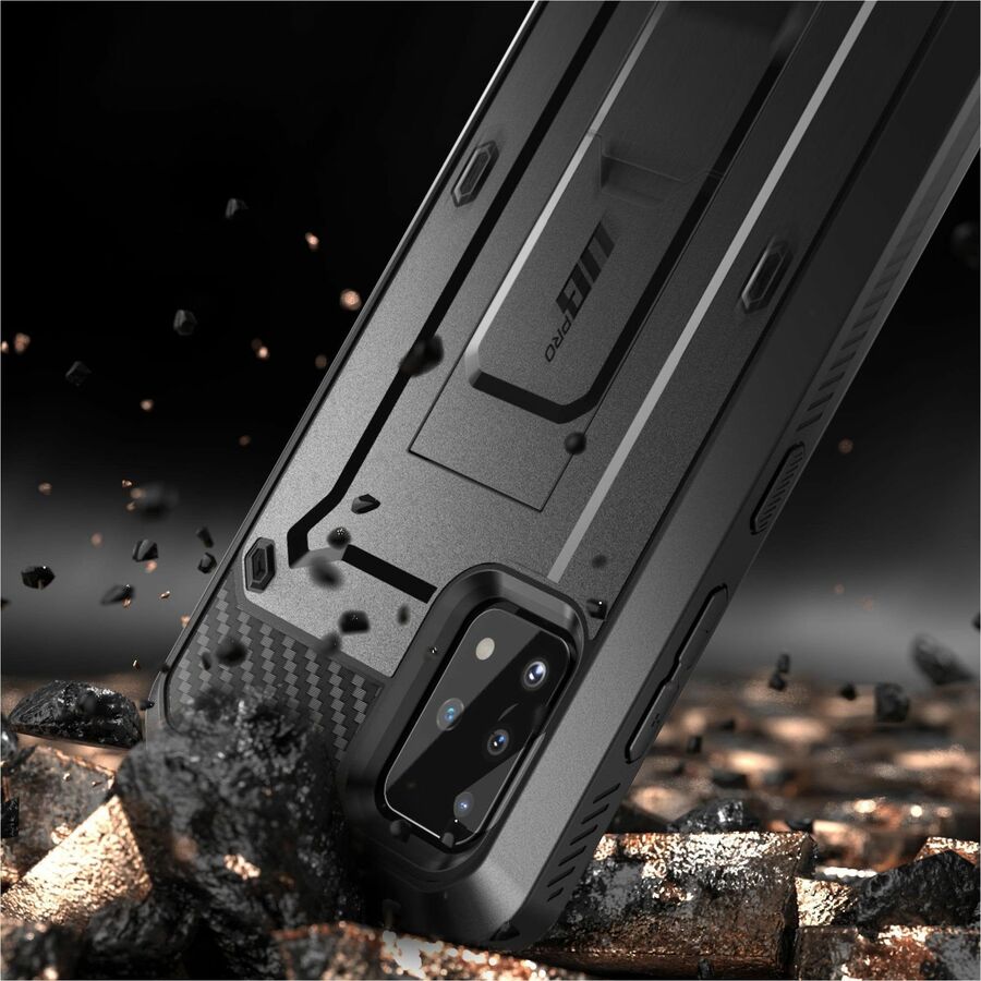 SUP Unicorn Beetle Pro Rugged Carrying Case (Holster) Samsung Galaxy A51 Smartphone - Black