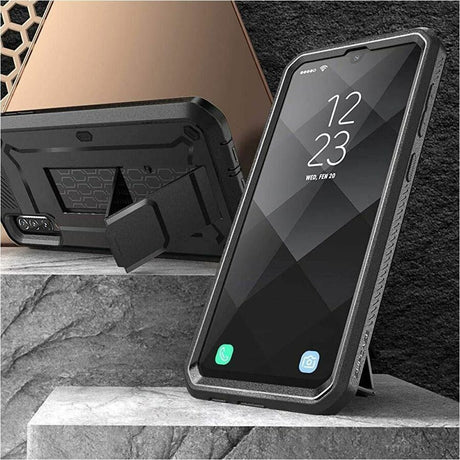 SUP Unicorn Beetle Pro Rugged Carrying Case (Holster) Samsung Galaxy A50, Galaxy A30s, Galaxy A50s Smartphone - Black