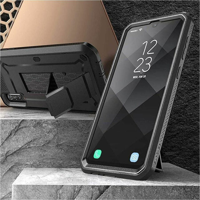 SUP Unicorn Beetle Pro Rugged Carrying Case (Holster) Samsung Galaxy A50, Galaxy A30s, Galaxy A50s Smartphone - Black