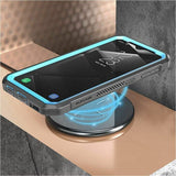 SUPCASE Unicorn Beetle Pro Rugged Carrying Case (Holster) Samsung Galaxy A10e Smartphone - Blue