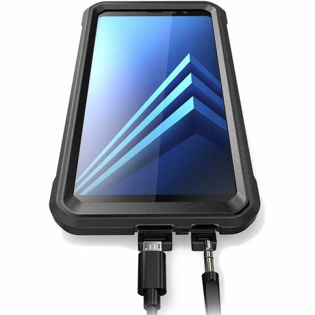 SUP Unicorn Beetle Pro Rugged Carrying Case (Holster) Samsung Galaxy A8+ (2018) Smartphone - Black